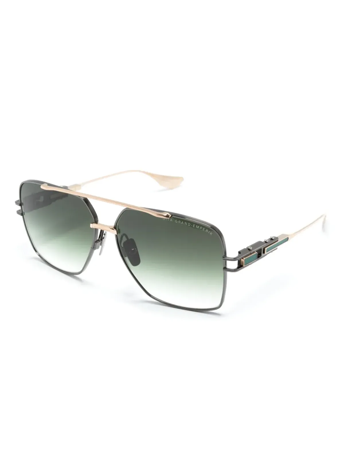 Dita Eyewear ロゴプリント スクエアフレーム サングラス - 画像2
