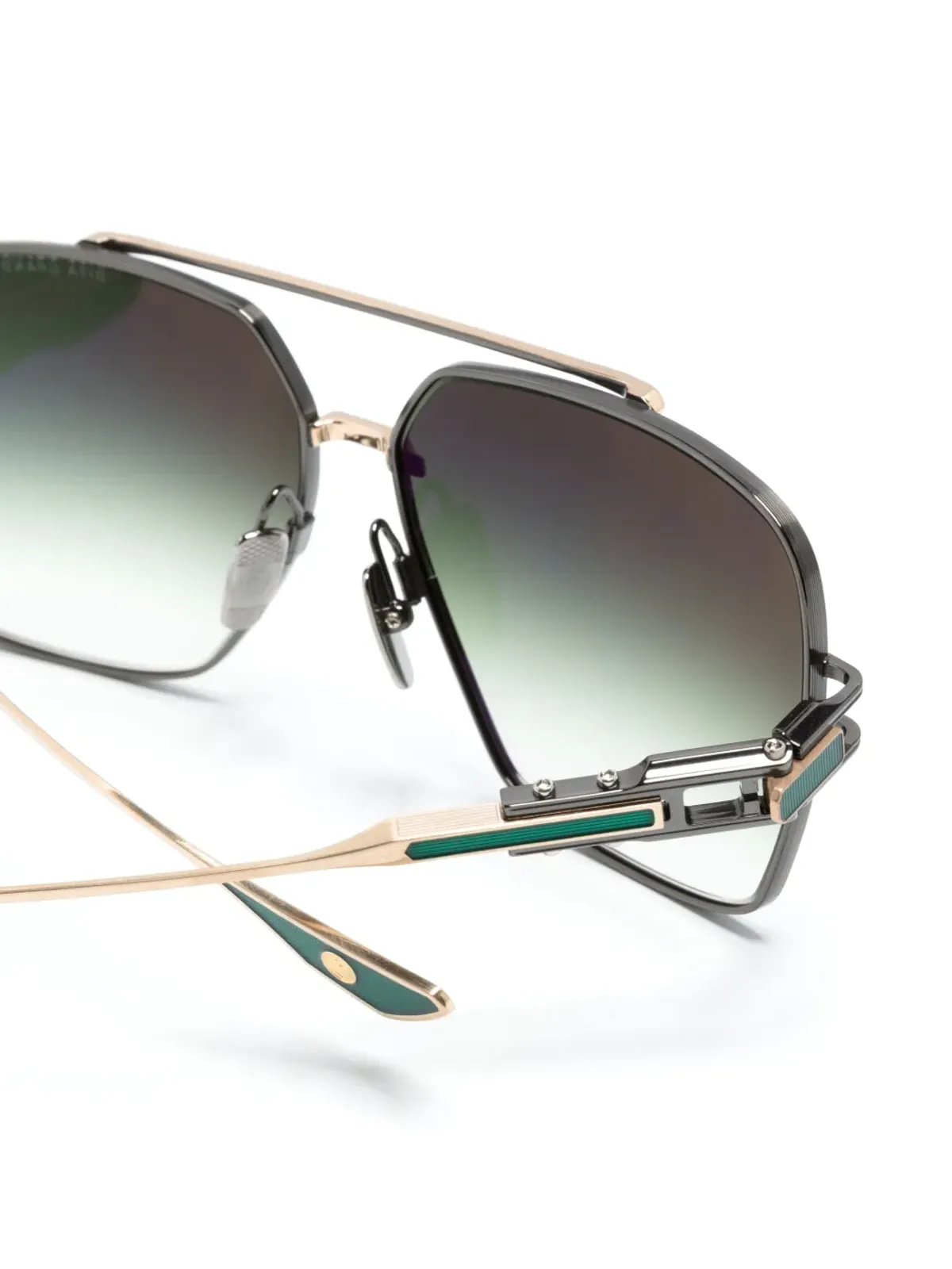 Dita Eyewear ロゴプリント スクエアフレーム サングラス - 画像3