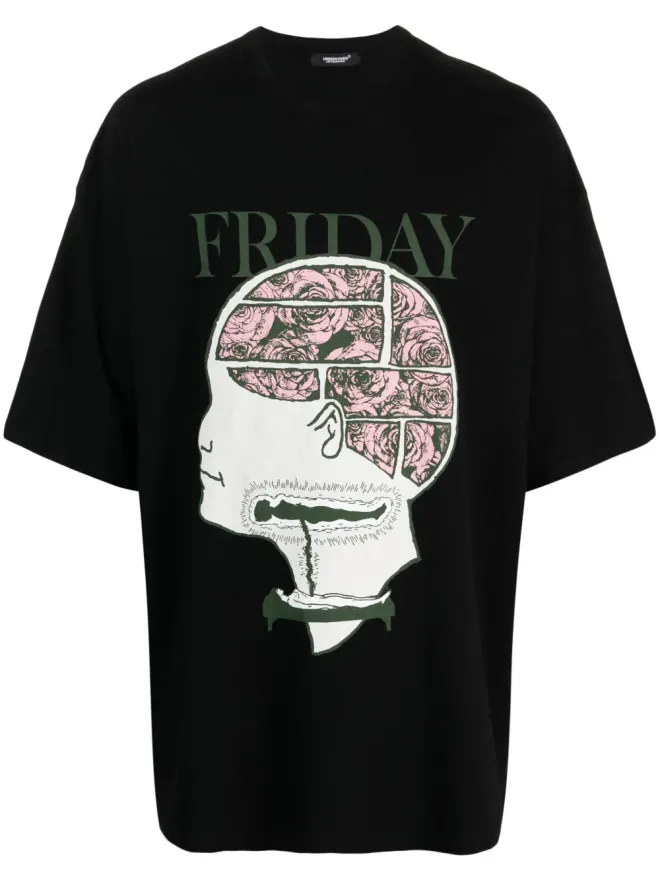 UNDERCOVER Undercover グラフィックプリント コットンTシャツの商品画像