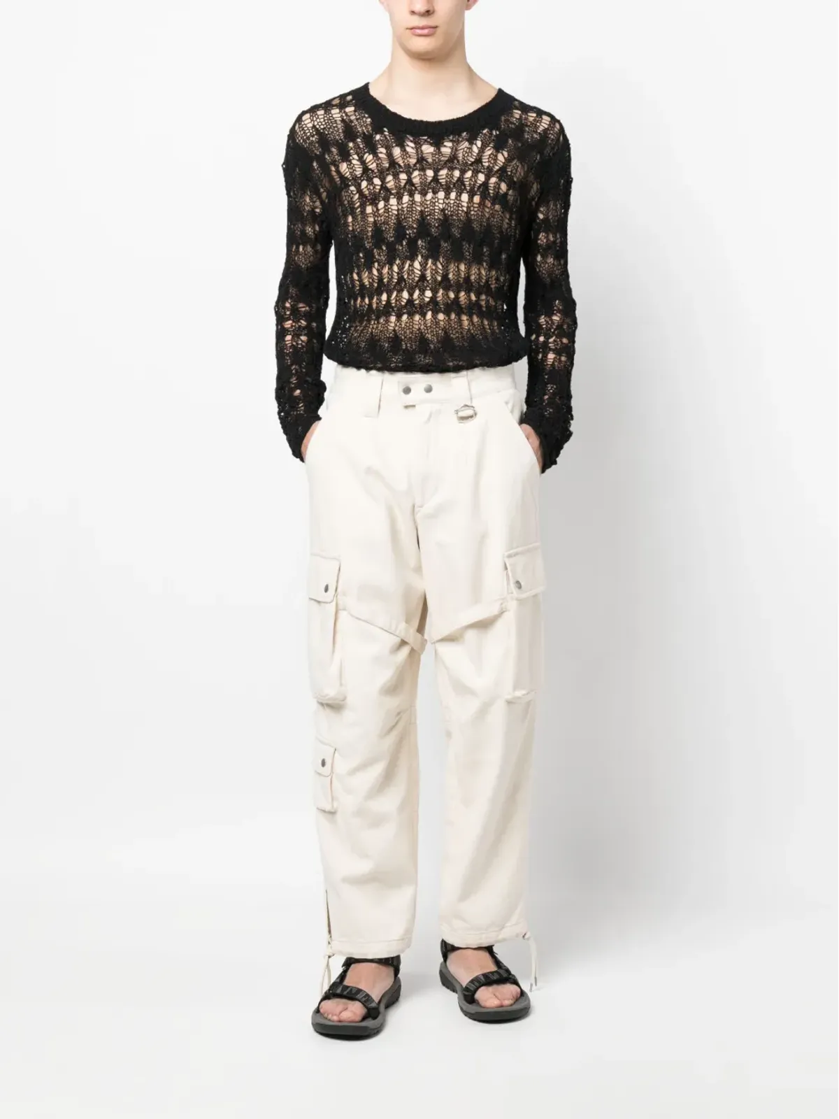 MARANT Eusebio コットンカーゴパンツ - 画像2