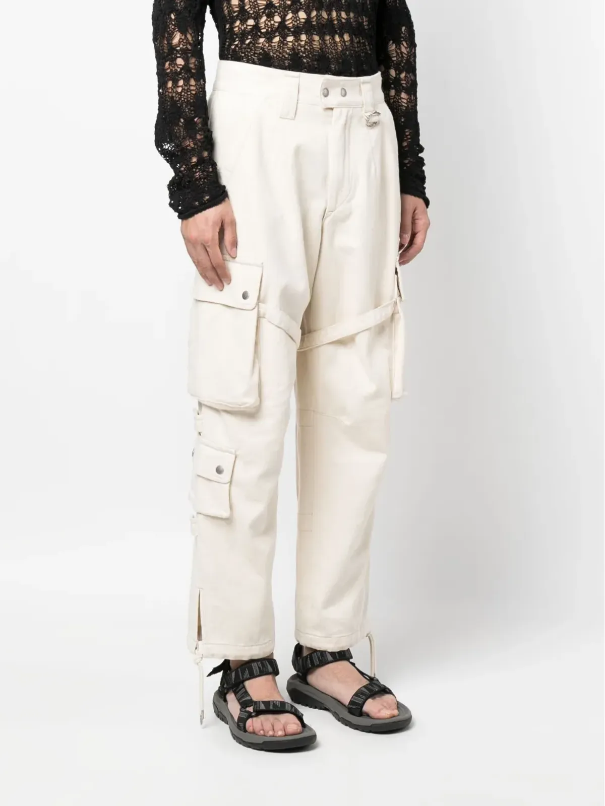 MARANT Eusebio コットンカーゴパンツ - 画像3
