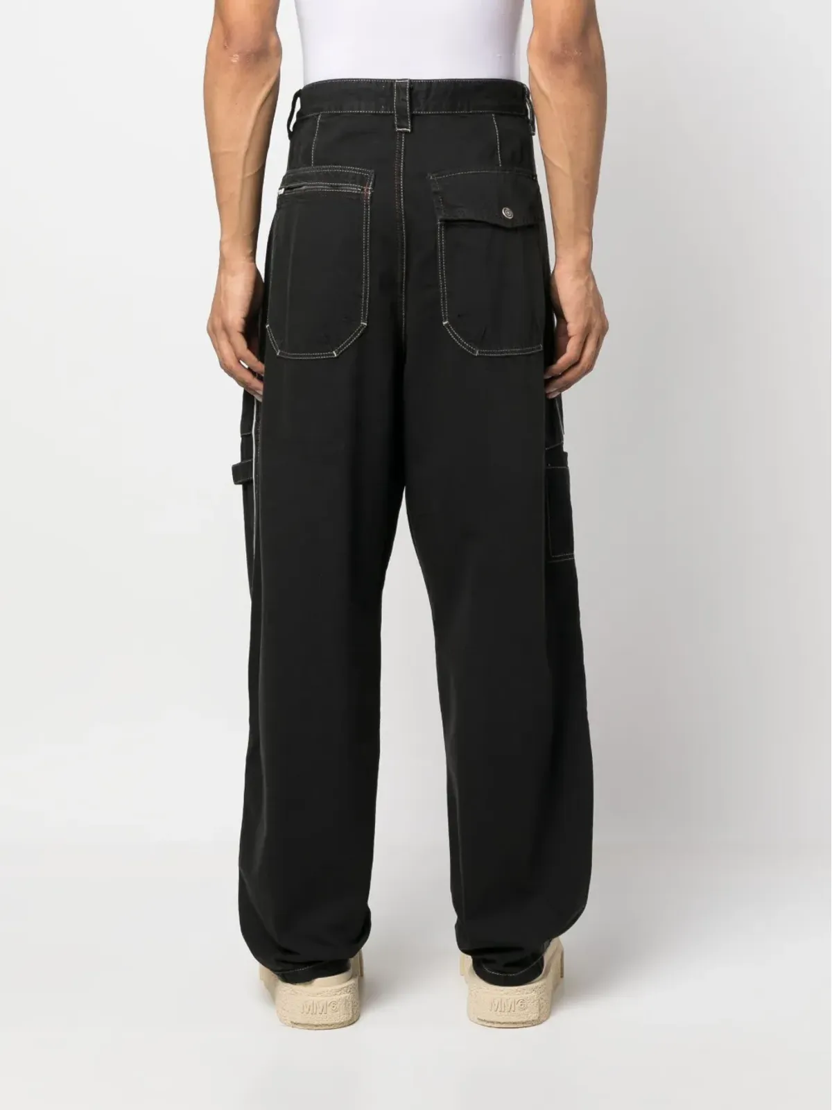 MARANT Parker ワイドレッグパンツ - 画像4