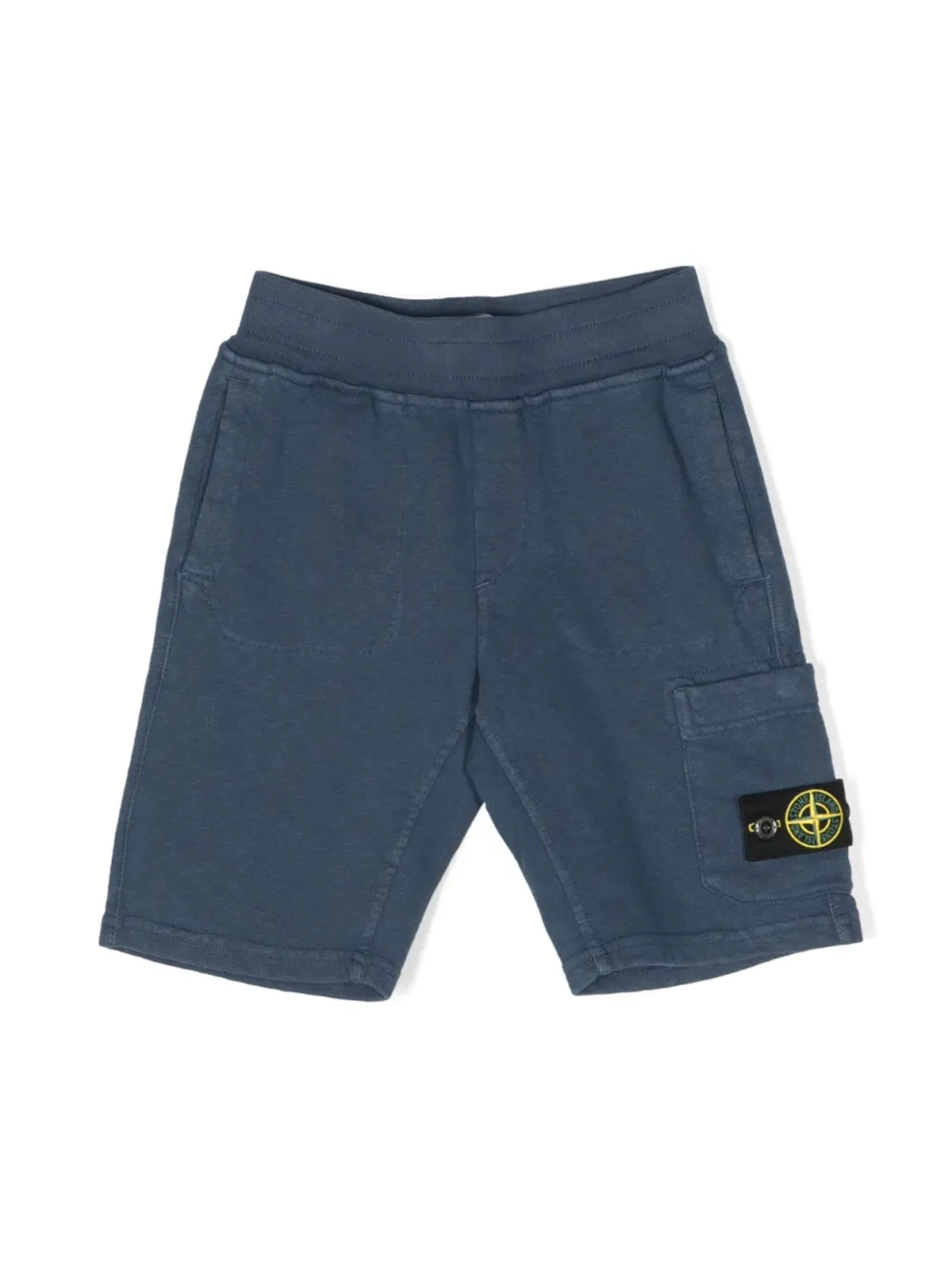Stone Island Junior コンパスパッチ カーゴショーツ - 画像1
