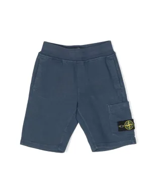 Stone Island Junior コンパスパッチ カーゴショーツ - サムネイル1