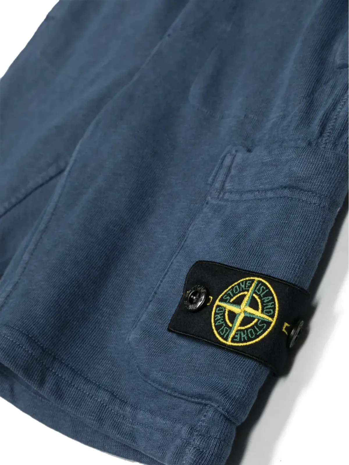 Stone Island Junior コンパスパッチ カーゴショーツ - 画像3
