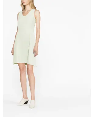 Jil Sander ノースリーブAラインミニドレス - サムネイル3