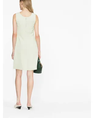 Jil Sander ノースリーブAラインミニドレス - サムネイル4