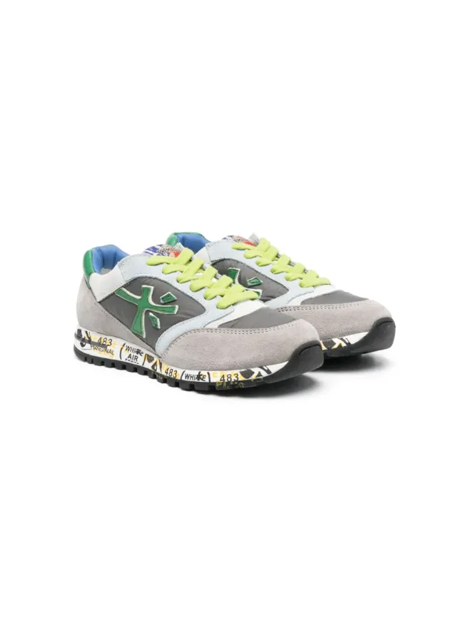 Premiata Kids Premiata Kids ルーシー ロートップスニーカー - グレーの商品画像