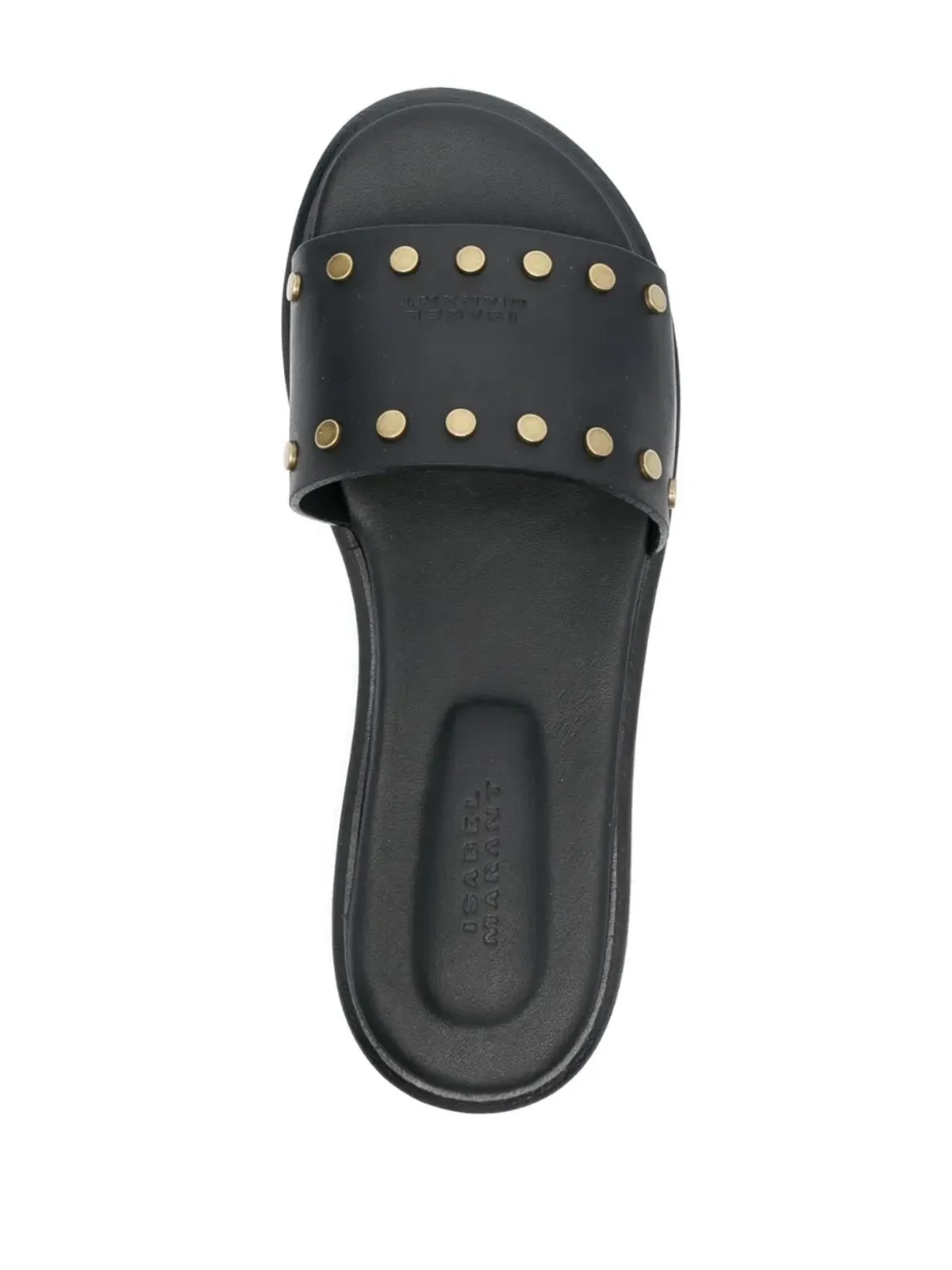 ISABEL MARANT Vikee スタッズ装飾スライド - ブラック - 画像4