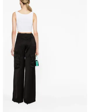 TOM FORD サテンカーゴパンツ - ブラック - サムネイル3