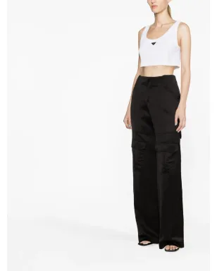 TOM FORD サテンカーゴパンツ - ブラック - サムネイル4