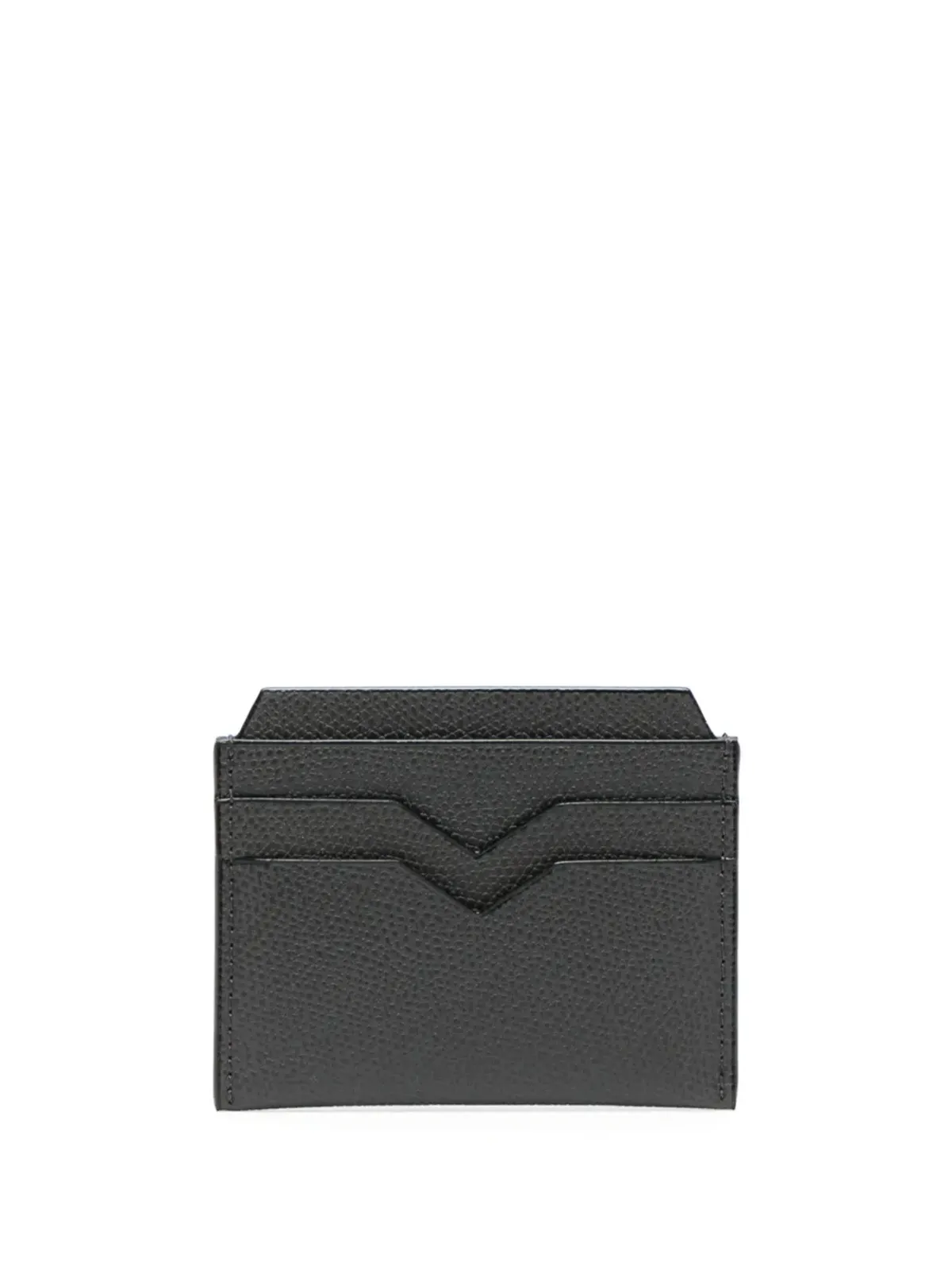 Valextra V字型ディテール レザー カードホルダー - 画像2