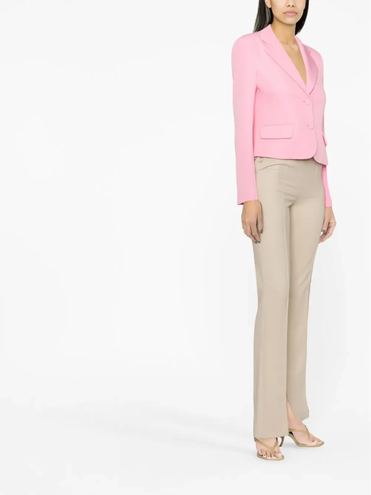 Ermanno Scervino シングルブレストブレザー - 画像3