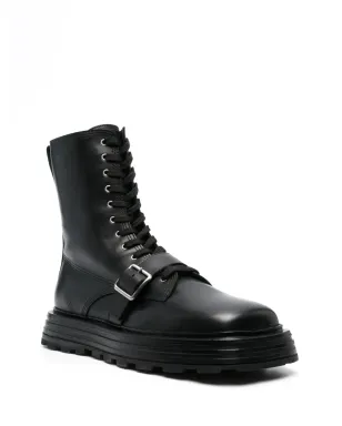 Jil Sander レースアップレザー アンクルブーツ - サムネイル2