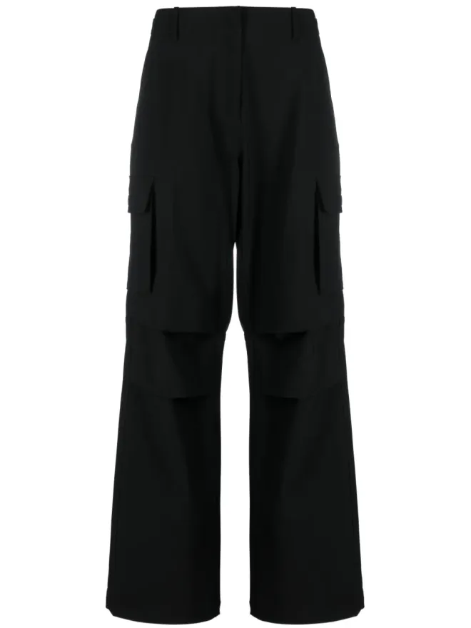 Coperni Coperni ワイドレッグカーゴパンツ ブラックの商品画像