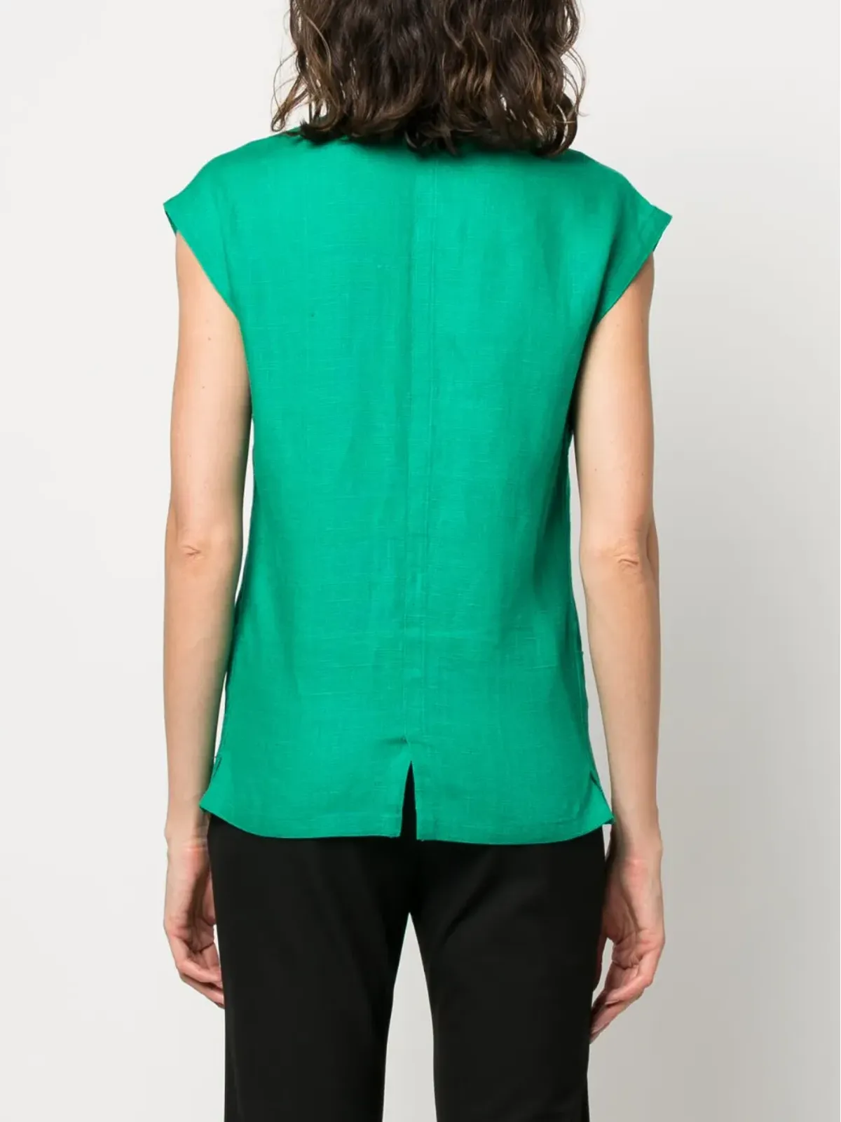 Versace Pre-Owned 1970s V-neck vest - Green - 画像4