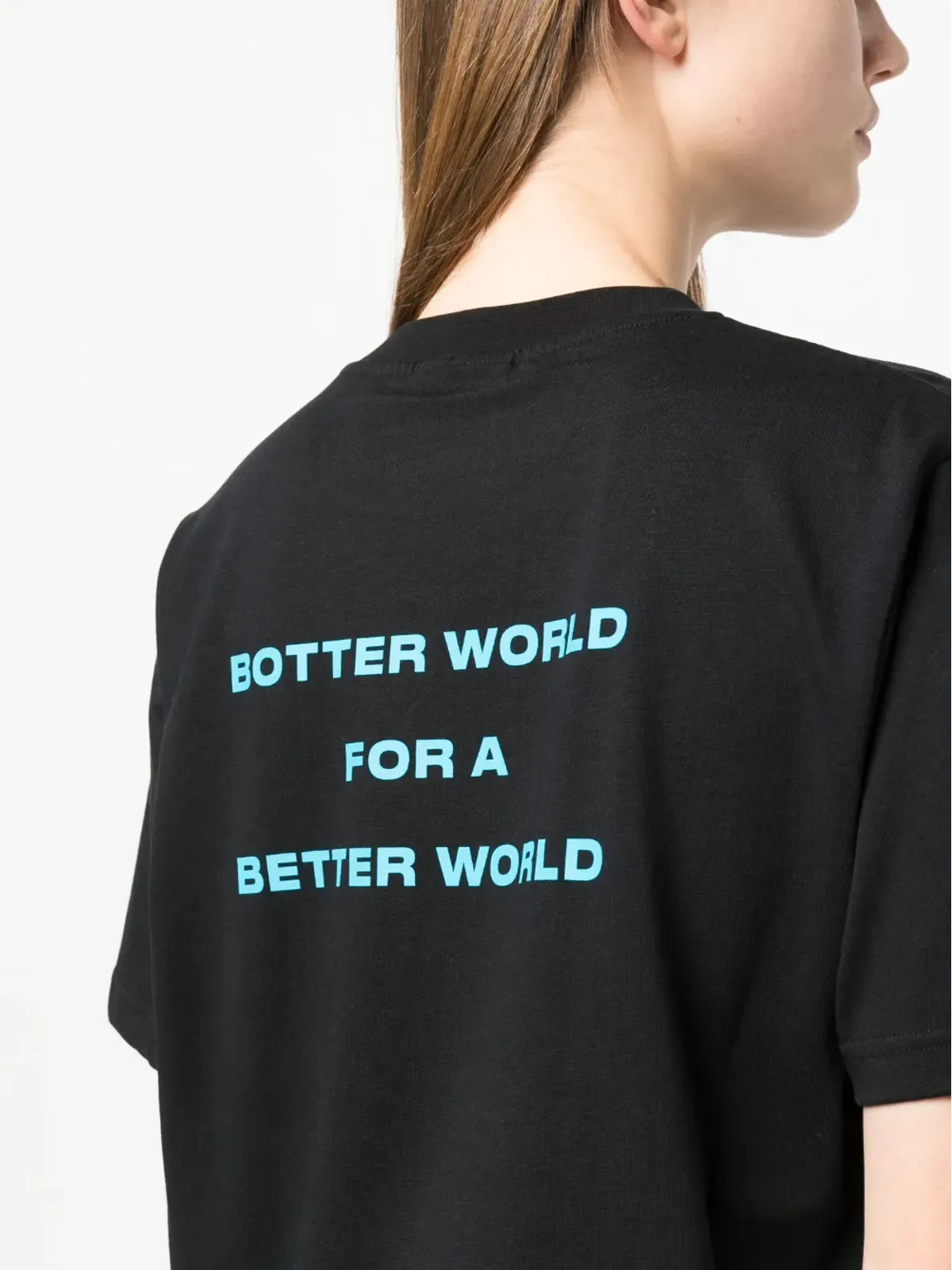 Botter スローガンプリント クルーネック Tシャツ - 画像5