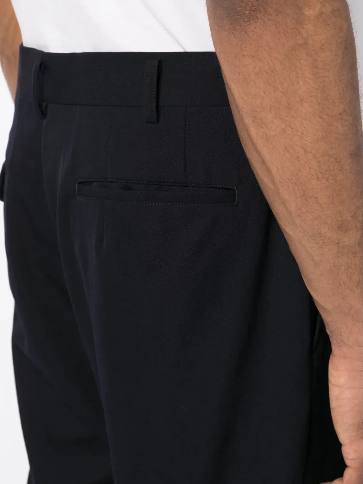 Comme des Garçons Homme Plus ストレートレッグ ウールパンツ - 画像5