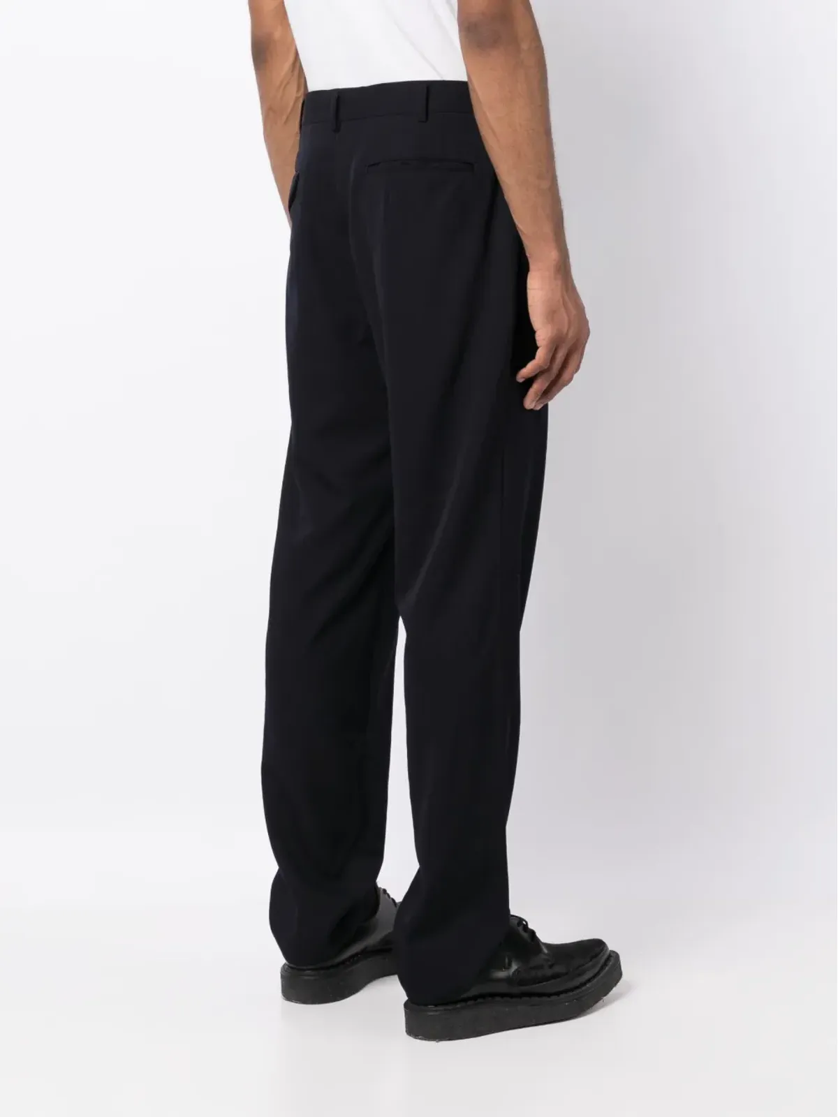 Comme des Garçons Homme Plus ストレートレッグ ウールパンツ - 画像4