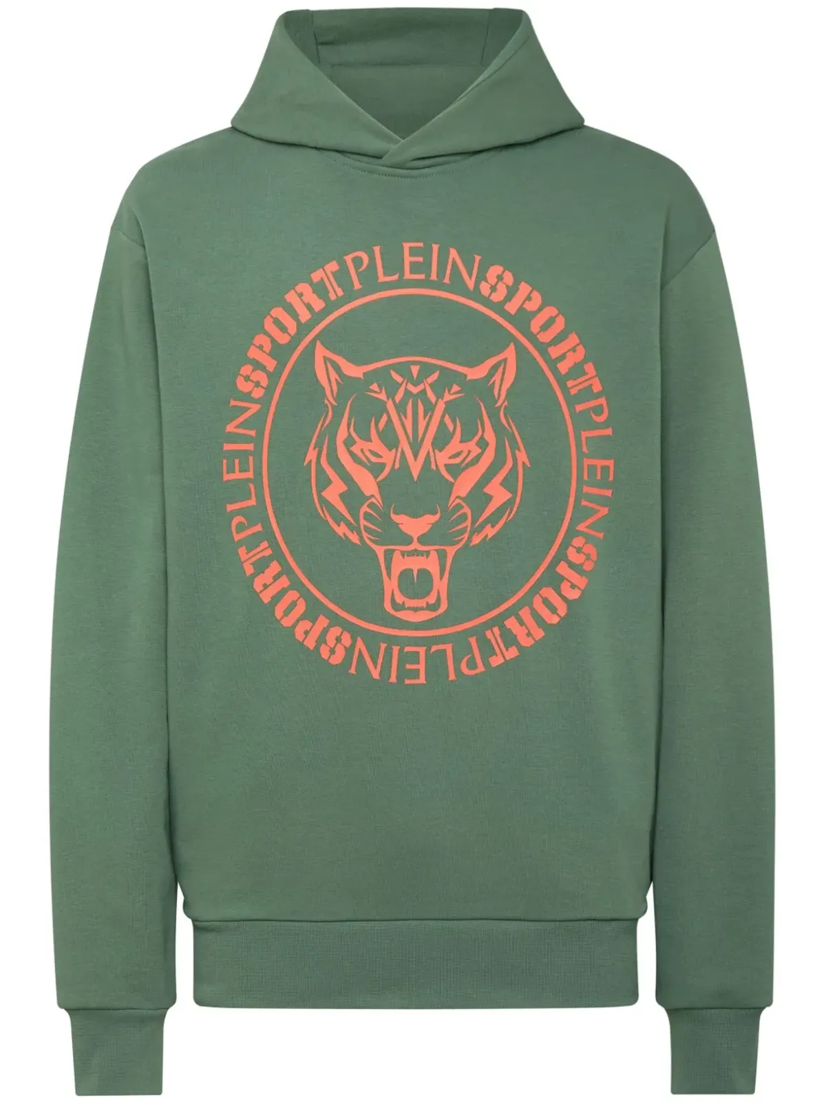 Plein Sport トラ柄 ロングスリーブ スウェットシャツ - グリーン - 画像1