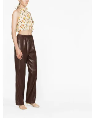 Agua By Agua Bendita Nardo Clementina 花柄プリント クロップトップ - サムネイル3