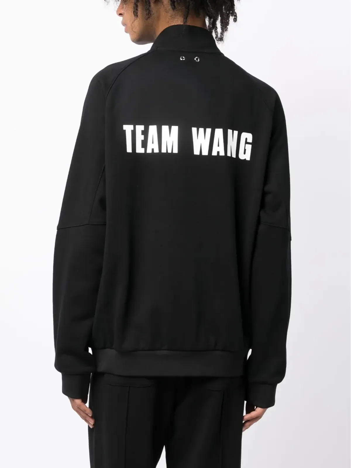 TEAM WANG design ロゴ刺繍入り トラックジャケット - 画像5