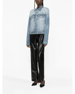Courrèges ストラップ付きデニムジャケット - サムネイル2