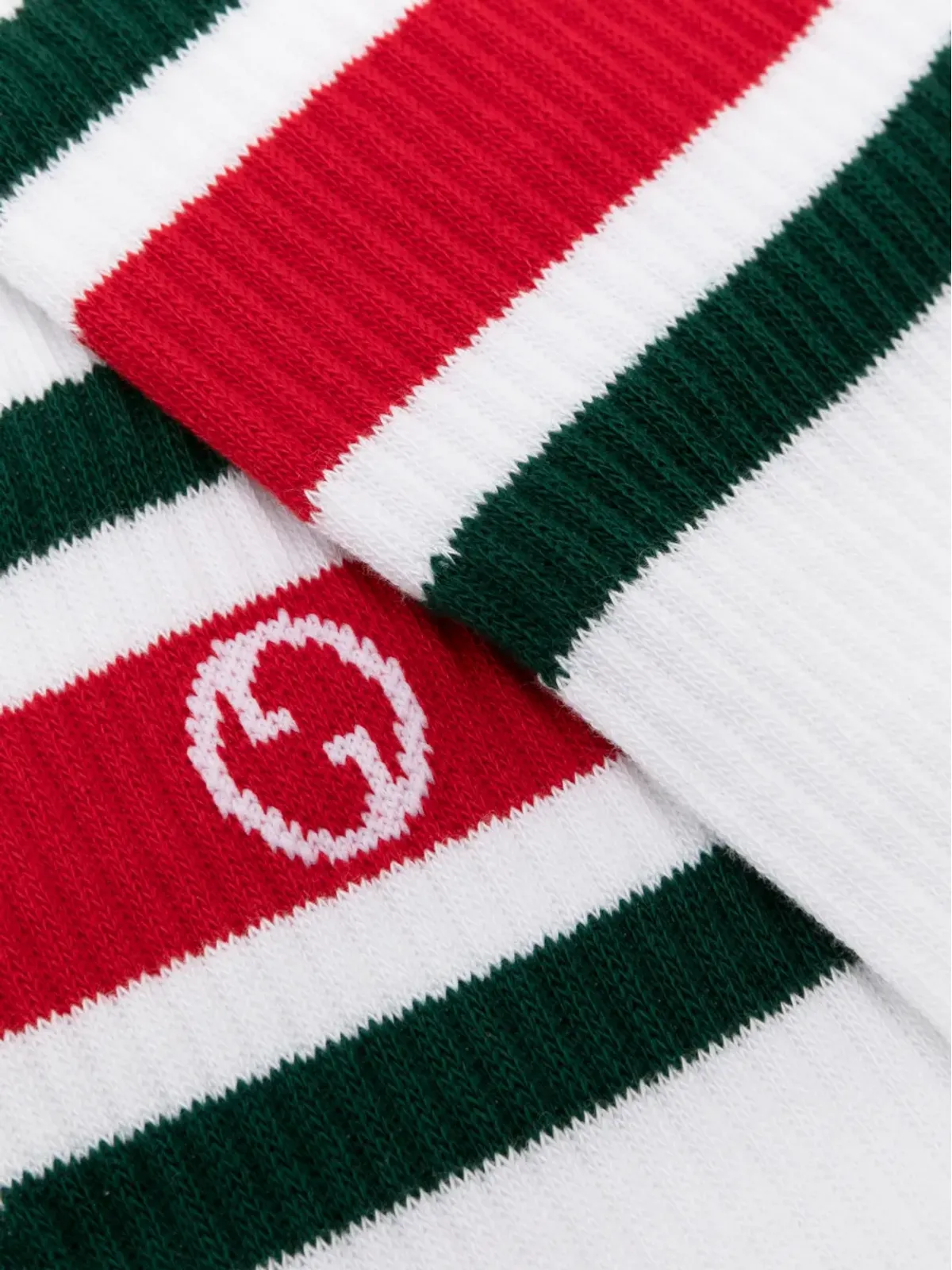 Gucci インターロッキングG ミッドカーフソックス - 画像2