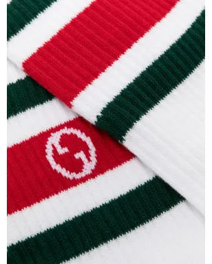 Gucci インターロッキングG ミッドカーフソックス - サムネイル2
