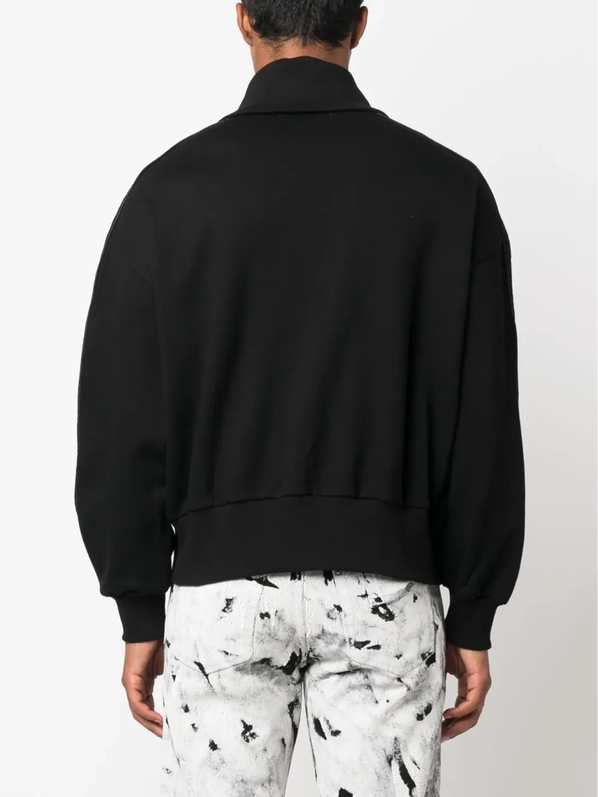 Youths In Balaclava ロゴ刺繍ジップアップスウェットシャツ - 画像4