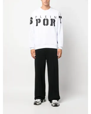 Plein Sport LS ロゴプリント コットン スウェットシャツ - サムネイル2