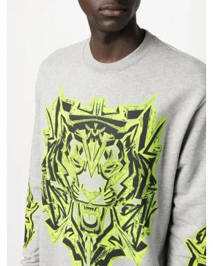 Plein Sport Thunder Tiger コットン混紡 スウェットシャツ - サムネイル5