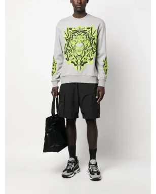 Plein Sport Thunder Tiger コットン混紡 スウェットシャツ - サムネイル2