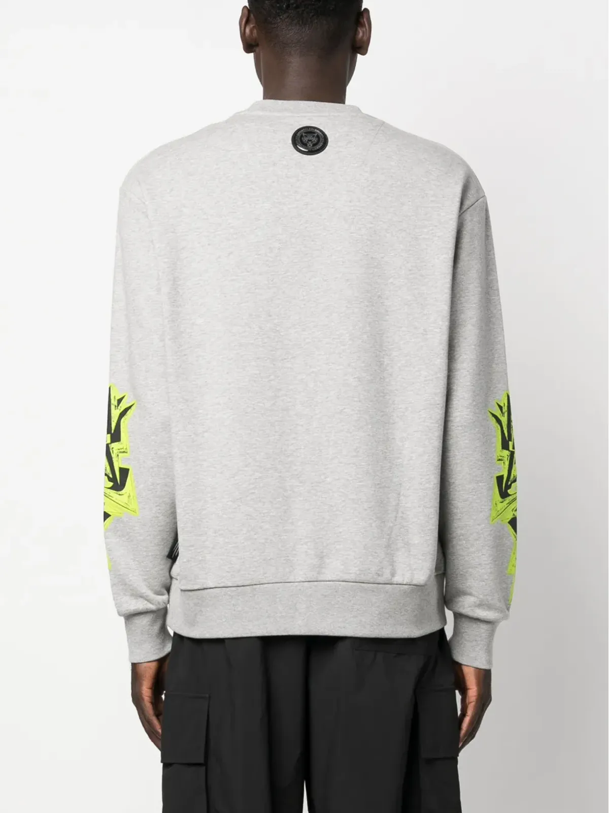 Plein Sport Thunder Tiger コットン混紡 スウェットシャツ - 画像4