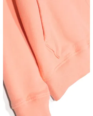 Stone Island Junior Compass-motif cotton hoodie - Pink - サムネイル3