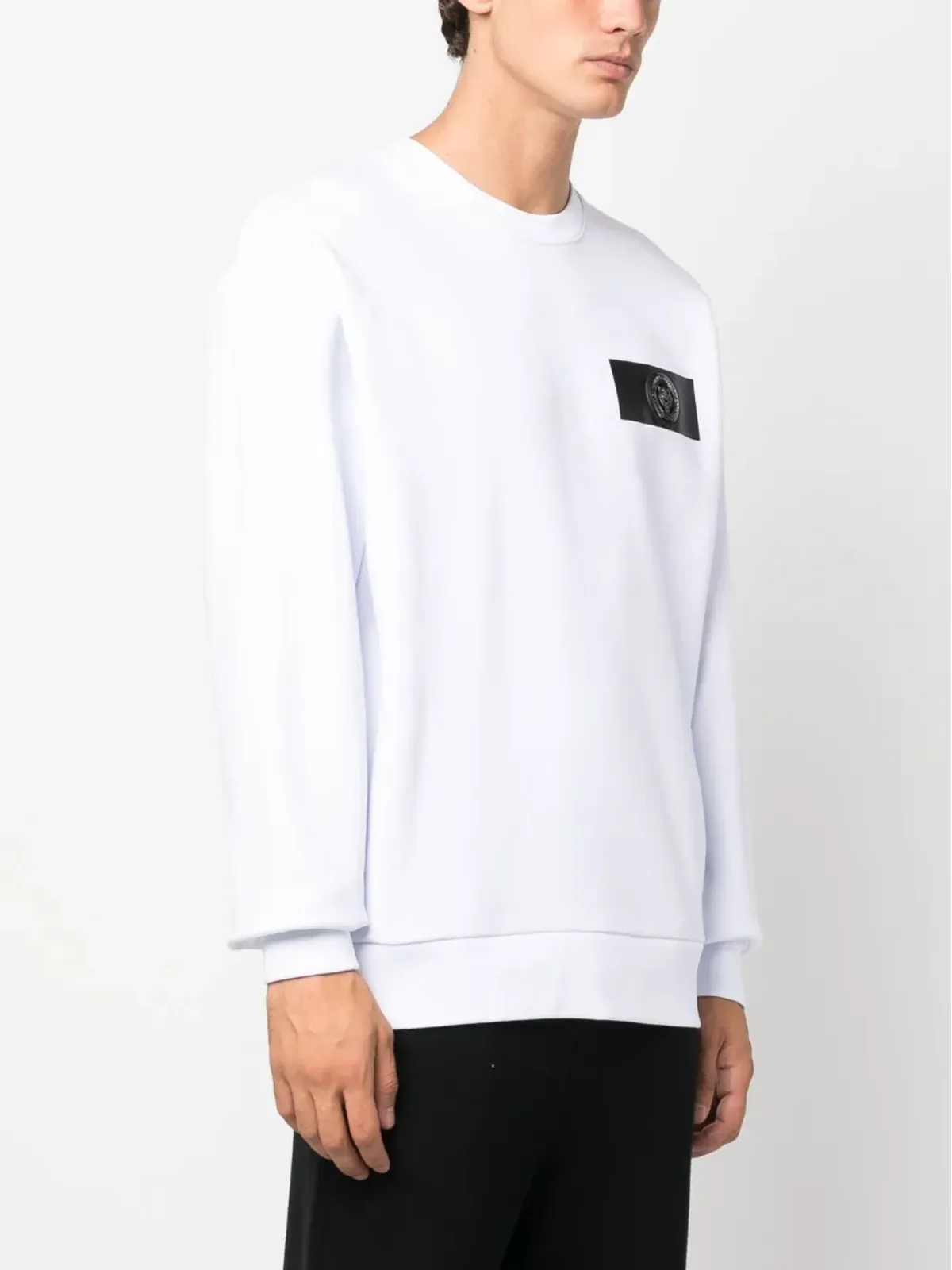 Plein Sport ロゴパッチ コットン スウェットシャツ - 画像3