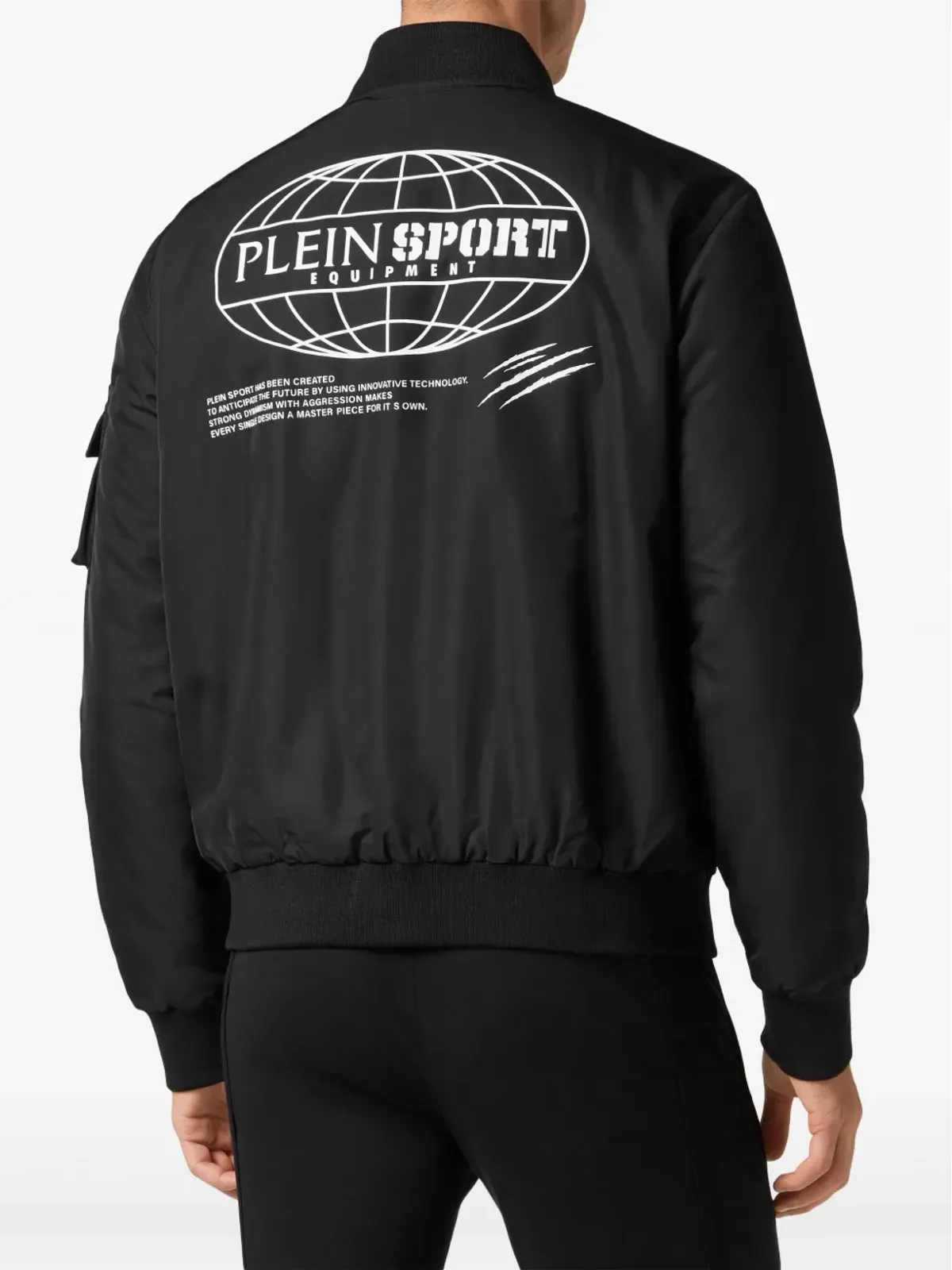 Plein Sport マルチポケット ボンバー ジャケット - 画像5