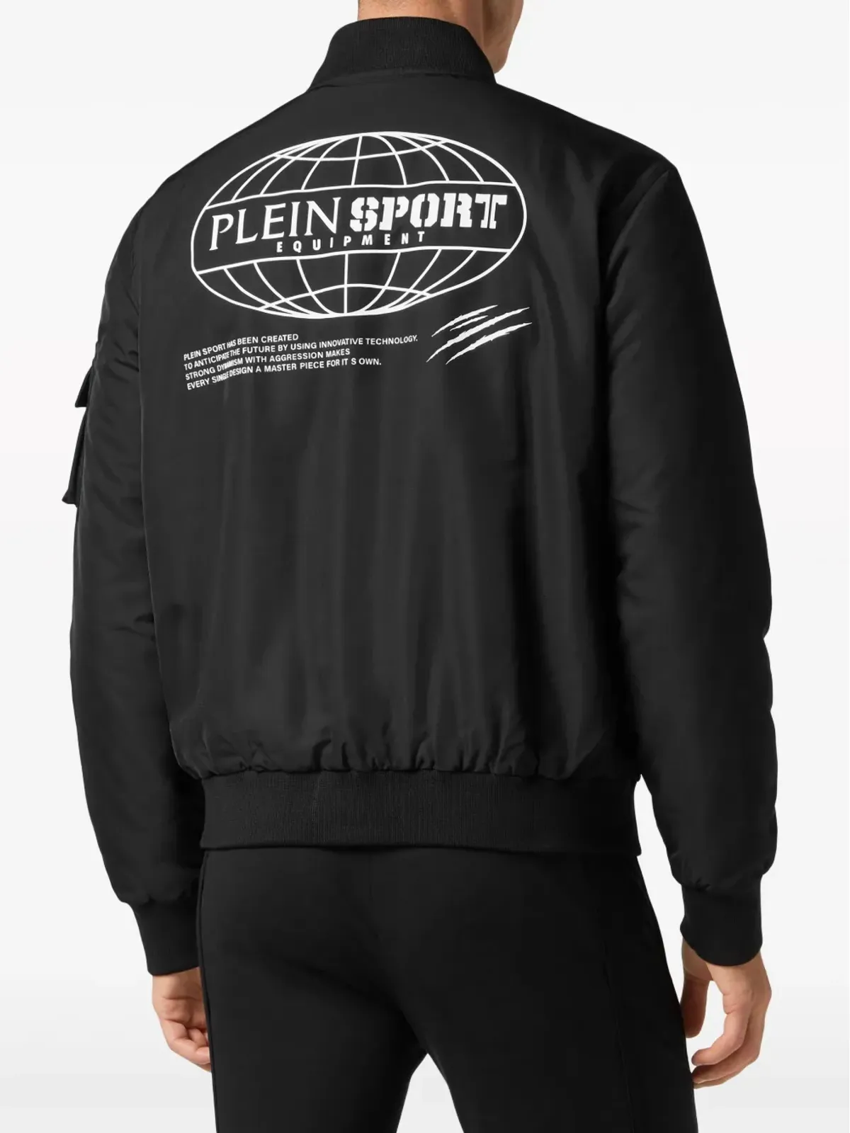 Plein Sport マルチポケット ボンバー ジャケット - 画像3