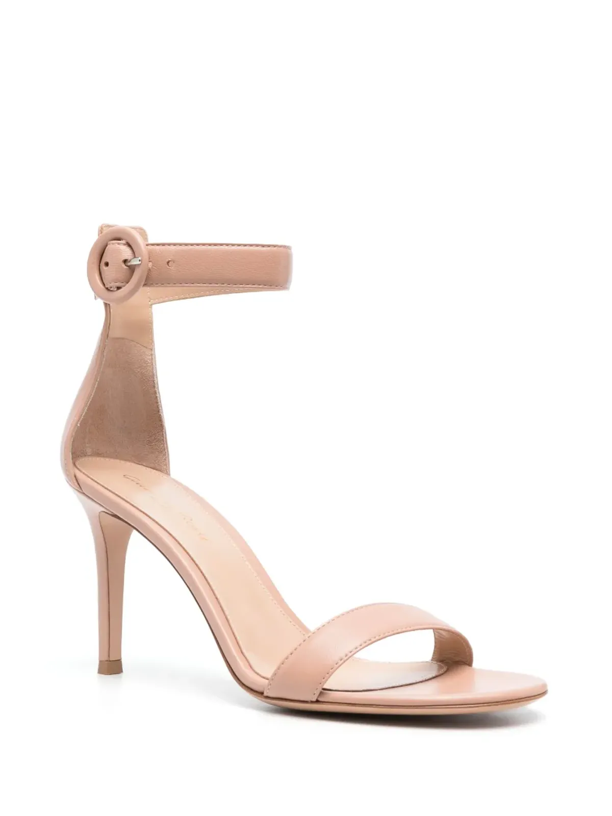 Gianvito Rossi Portofino レザーサンダル - 画像2