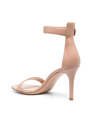 Gianvito Rossi Portofino レザーサンダル - サムネイル3