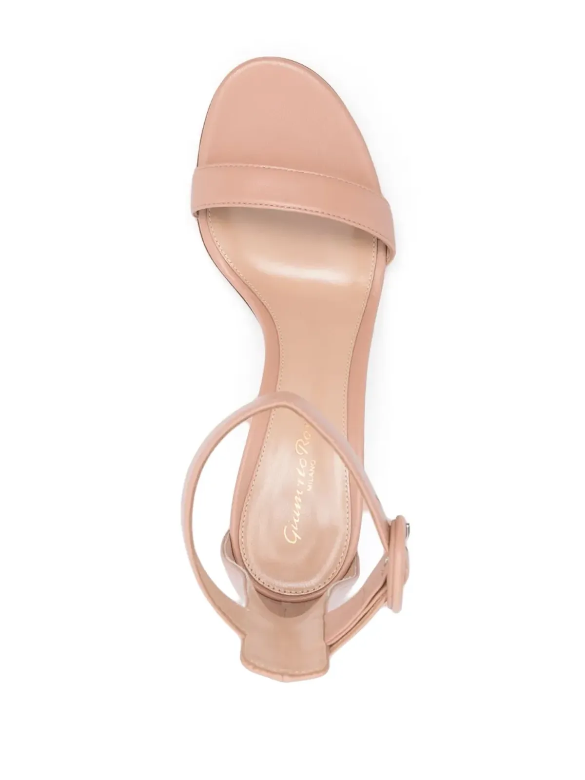 Gianvito Rossi Portofino レザーサンダル - 画像4