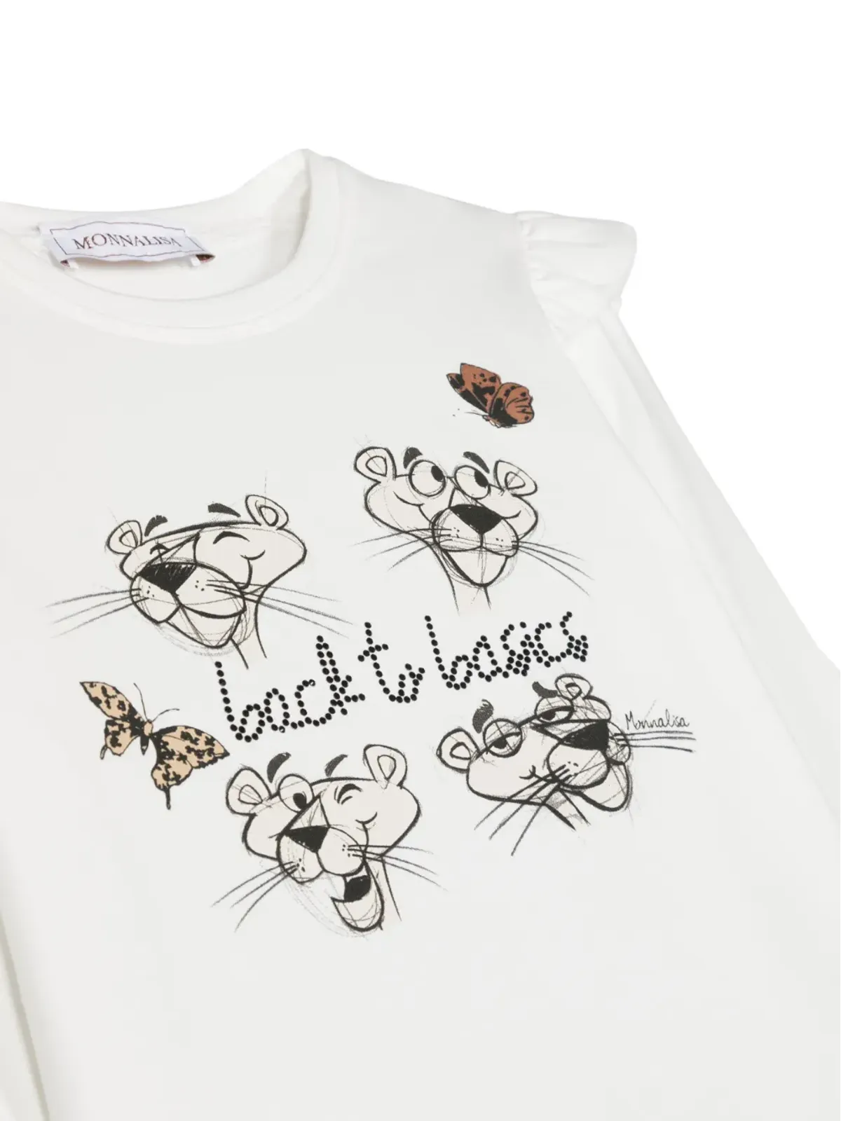 Monnalisa ピンクパンサー長袖Tシャツ - 画像3