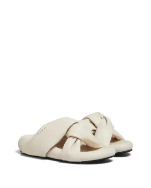 Marni バブルツイストディテール レザーサンダル - サムネイル2