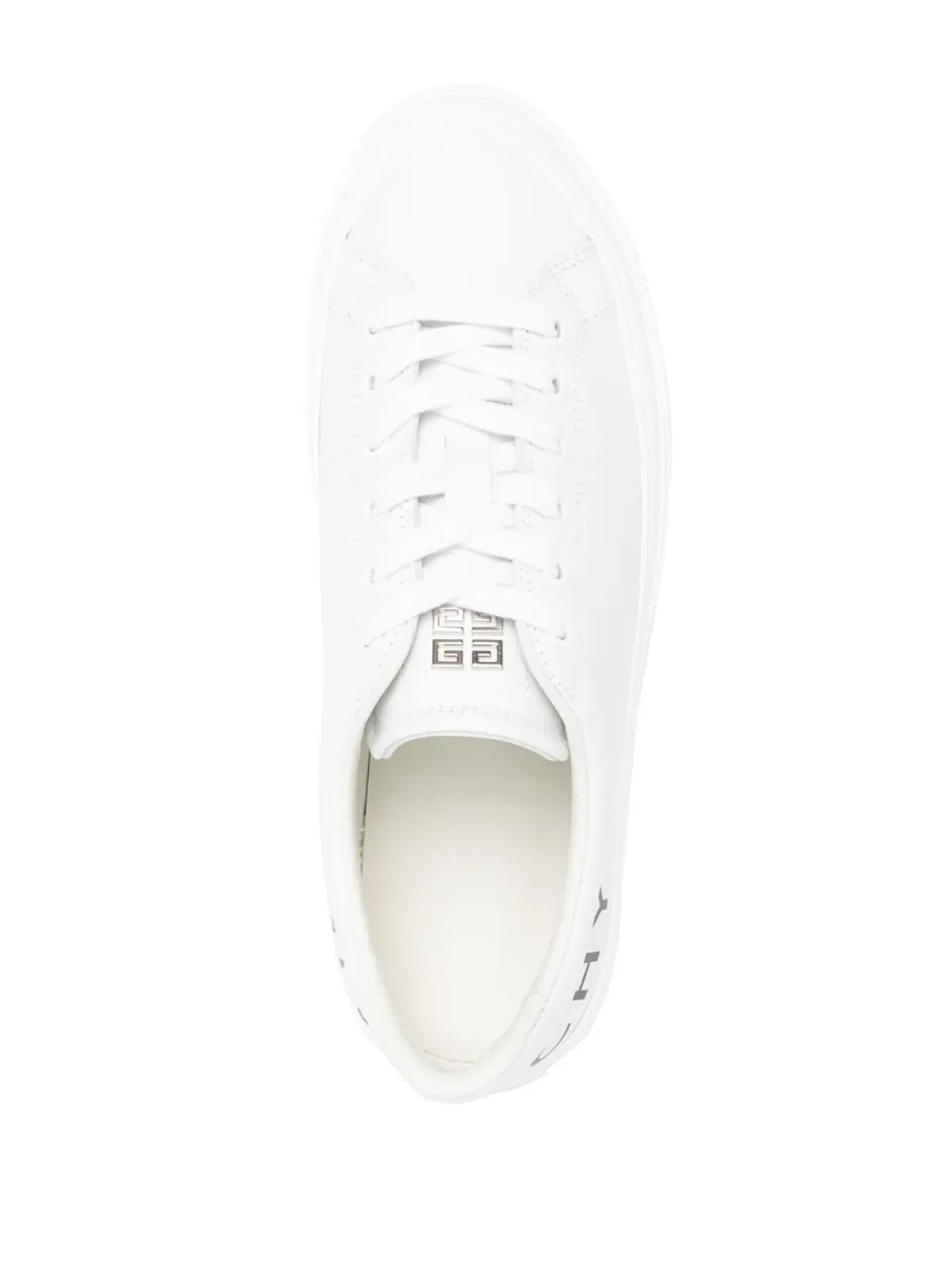 Givenchy ロゴプリント レザー ローカット スニーカー - 画像4