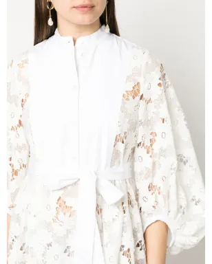 ERDEM Nairne 花柄レースのミディドレス - サムネイル5