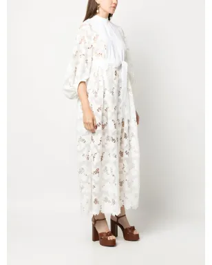 ERDEM Nairne 花柄レースのミディドレス - サムネイル3