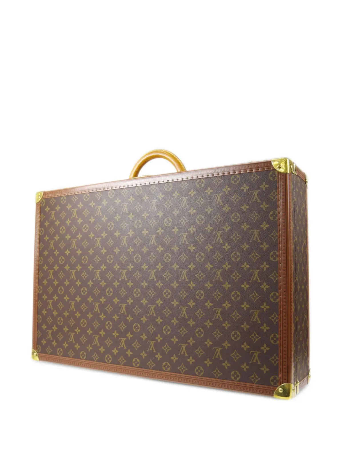 Louis Vuitton ビンテージ 1980-1990 Bisten 70 トランク ブラウン - 画像2