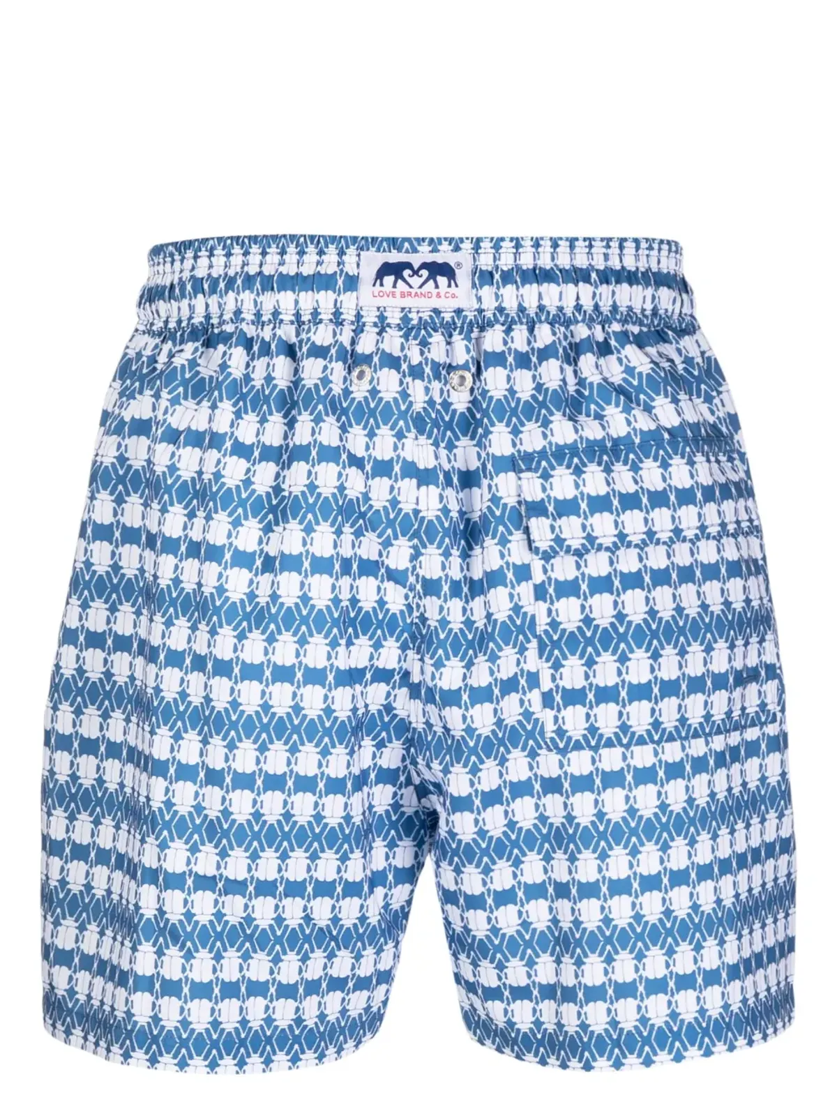 LOVE BRAND & Co. グラフィックプリント ドローストリング スイムショーツ - 画像2