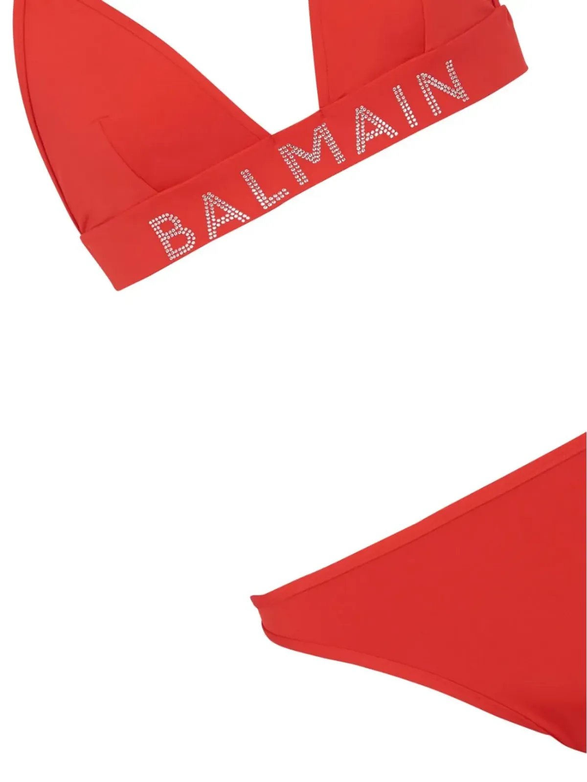 Balmain ロゴ入りビキニセット - レッド - 画像2