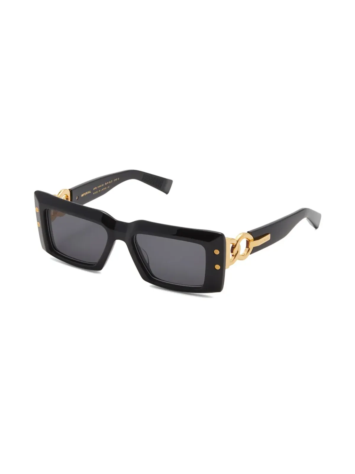 Balmain Eyewear Imperial square-frame sunglasses - Black - 画像2